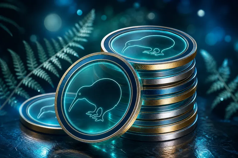 Kiwi Chips virtual currency illustration